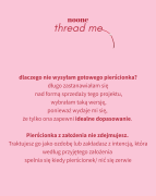 pierścionek thread me to kryształ herkimer zawleczony na jedwabnej nici o grubości 0,5 mm, zakończony srebrnym pozłacanym zaciskiem (możliwość zamówienia wersji srebrnej bez pozłacania).png